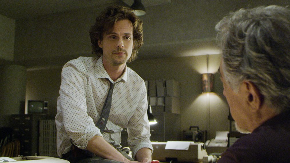 Criminal Minds Series Finale - Matthew Gray Gubler as Spencer Reid - Head Injury Strauss Foyet Maeve