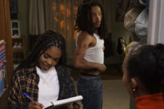 Ryan Destiny, Luka Sabbat, and Yara Shahidi on Grown-ish Season 3