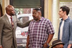 Wayne Brady, Cedric the Entertainer, and Max Greenfield in The Neighborhood