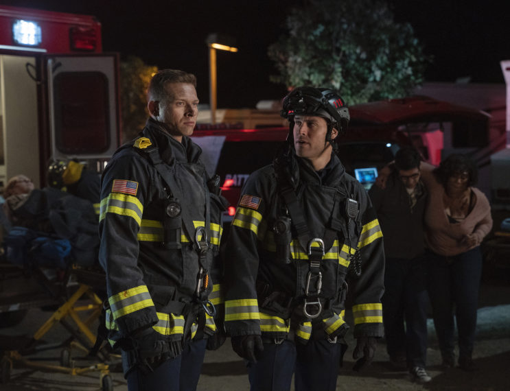 '9-1-1' Cast Teases Season 3 Finale, Plus Abby & Buck Reunite (VIDEO)