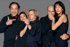 Just Shoot Me! - George Segal, Laura San Giacomo, David Spade, Wendie Malick, and Enrico Colantoni