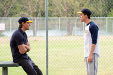 Justin Bruening as Cal and Carson Rowland as Ty in Sweet Magnolias