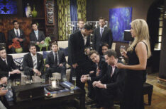 Ali Fedotowsky with bachelors on Bachelorette Season 6