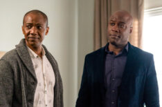 J. August Richards as Oliver and Kevin Daniels as Peter in Council of Dads - Season 1 Finale