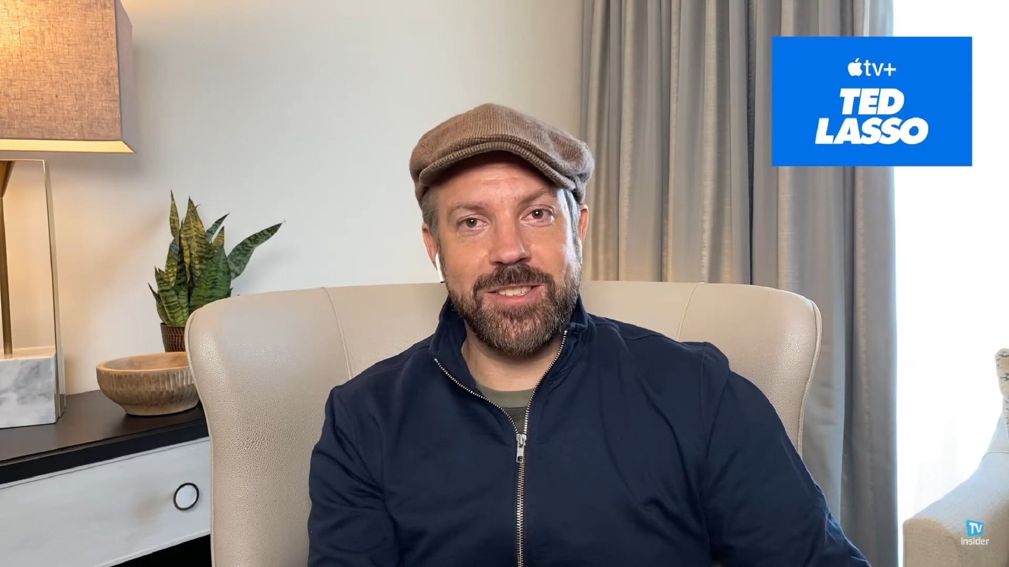 Jason Sudeikis Bill Lawrence Introduce The Charming Hopeful Ted Lasso Video