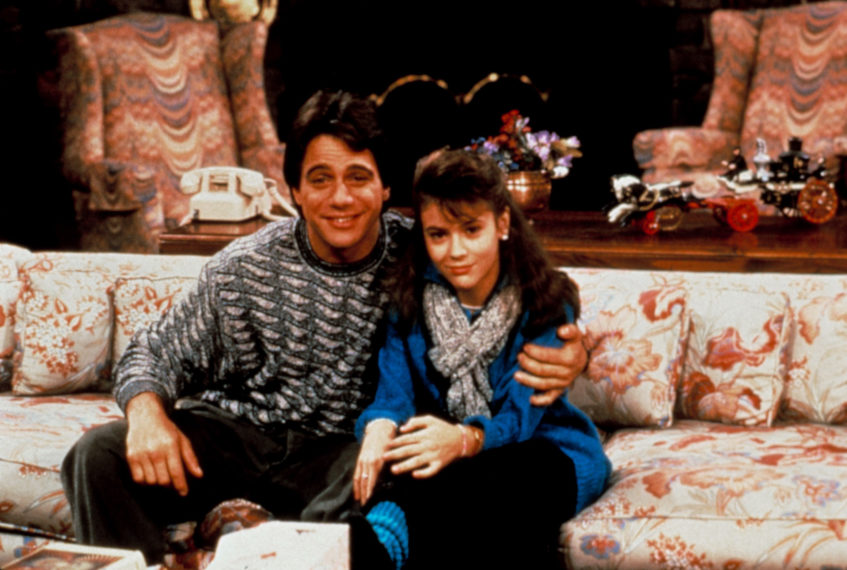 Tony Danza and Alyssa Milano in Who's the Boss Revival