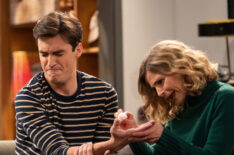 Joey Bragg and Kyra Sedgwick in Call Your Mother