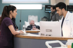 Anuja Joshi and Manish Dayal in The Resident - Season 4, Episode 8