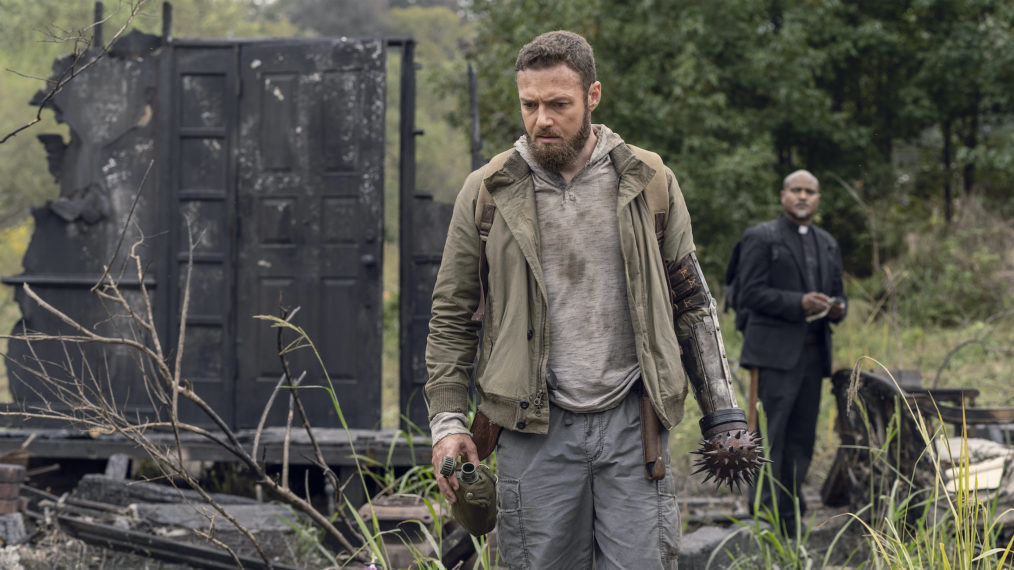 Twd Star Ross Marquand Talks The Limits Of ron S Forgiving Nature And Working With Robert Patrick