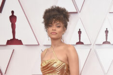 Andra Day 2021 Oscars Red Carpet