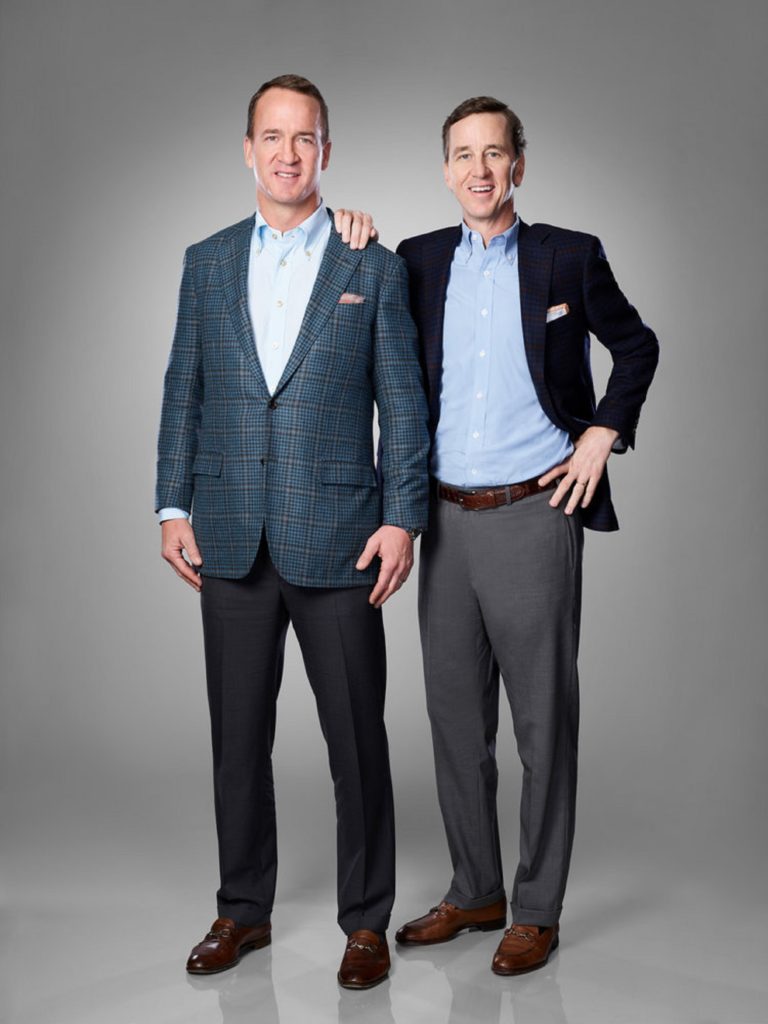 'College Bowl' First Look Peyton & Cooper Manning Get Competitive in