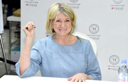 Martha Stewart signs copies of her new book 'Martha's Flowers'