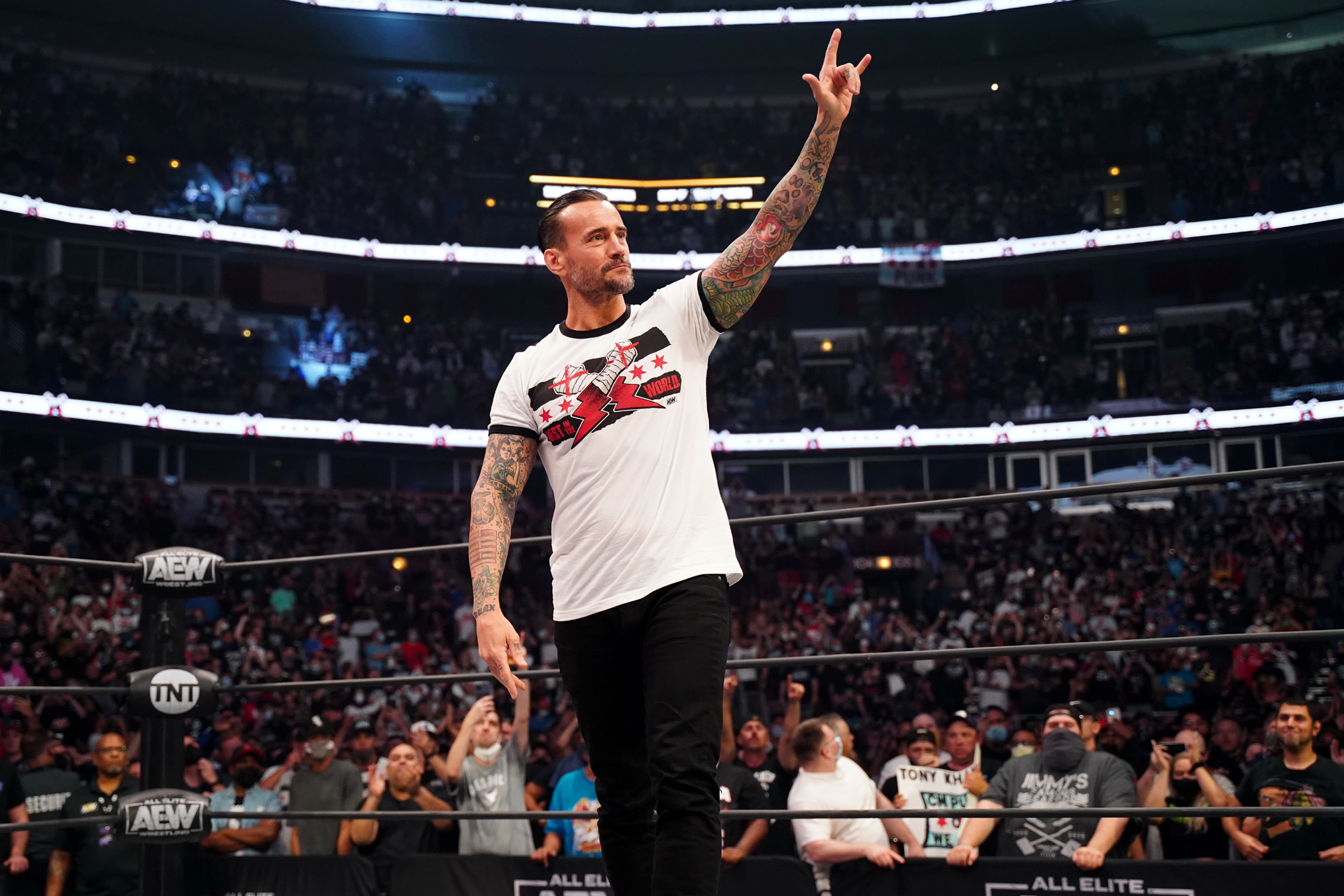 cm punk debut aew