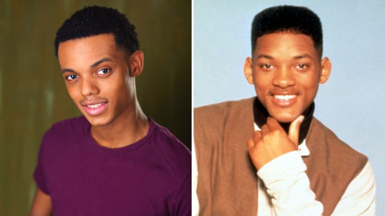 'Bel-Air' Casts Lead Role — Watch Will Smith Surprise Jabari Banks With ...