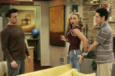 Matt LeBlanc, Drea de Matteo, and Paulo Costanzo in Joey