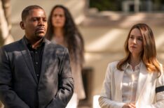 Mekhi Phifer and Alona Tal in Truth Be Told - Season 2