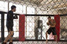 Frank Grillo, Matt Lauria in Kingdom