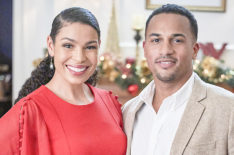 Jordin Sparks, Michael Xavier in A Christmas Treasure