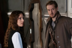 Legends of Tomorrow - Amy Pemberton as Gideon and Arthur Darvill as Rip Hunter - 'WVRDR_ERROR_100 notFound'