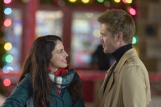 Jessica Lowndes and Chad Michael Murray in Angel Falls Christmas