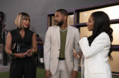 Wendy Raquel Robinson, Hosea Chanchez, Adriyan Rae in The Game - 'Taste of Vegas'