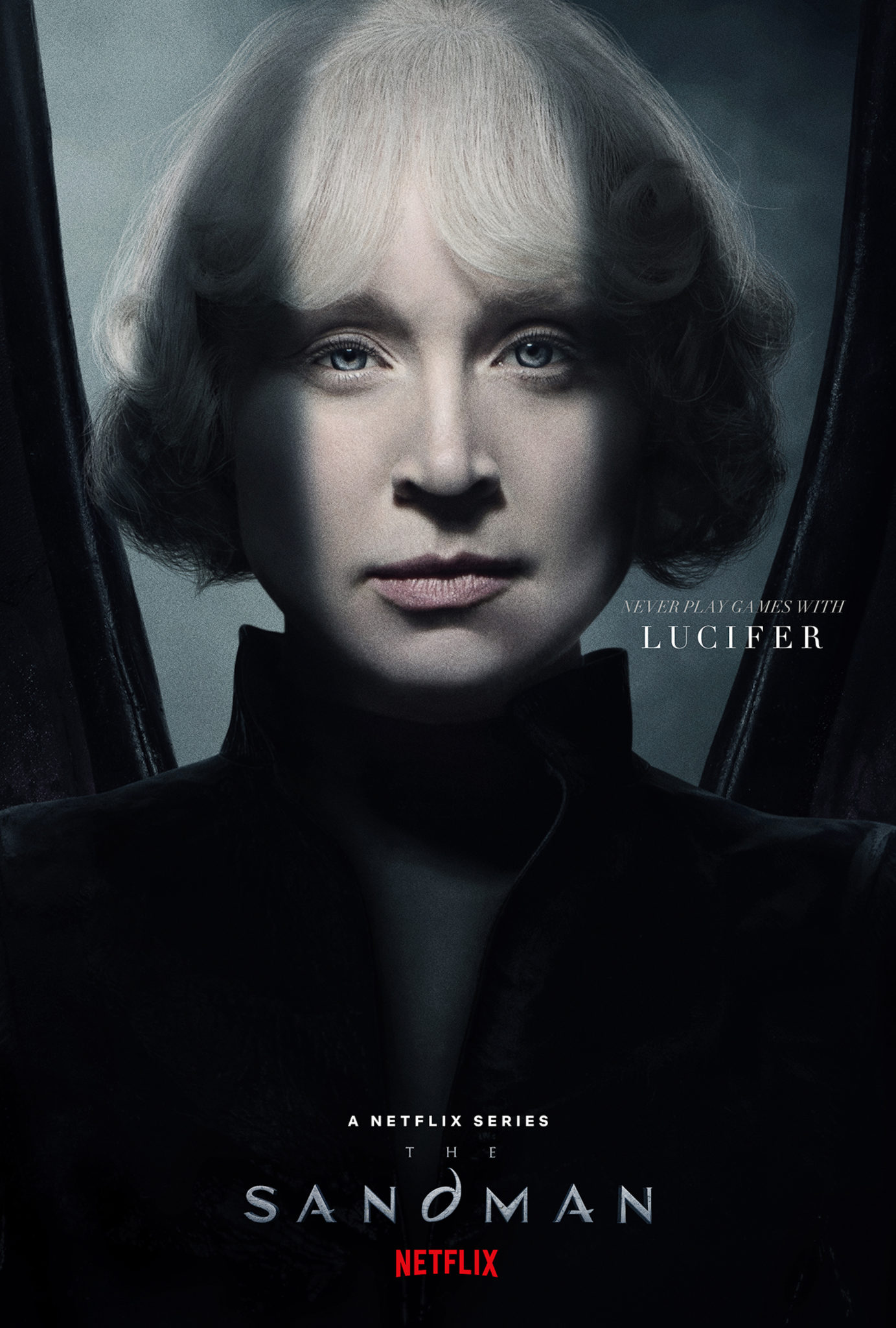 The Sandman First Look At Gwendoline Christie As Lucifer Photo 