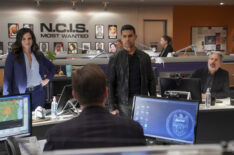 Katrina Law, Wilmer Valderrama, Gary Cole, Sean Murray in NCIS - 'Docked'