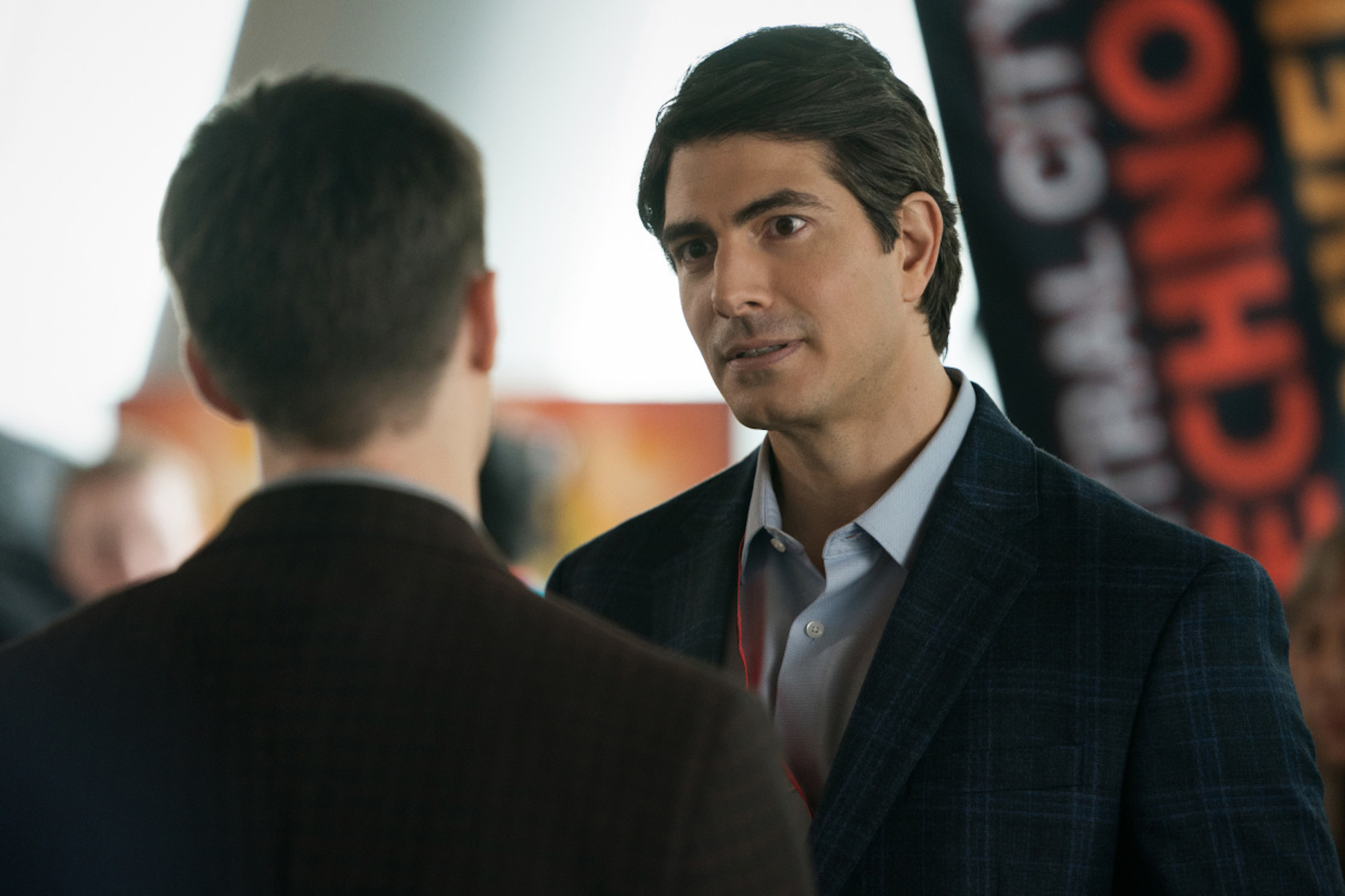 Brandon Routh as Ray Palmer in The Flash.