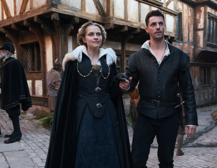 Teresa Palmer as Diana Bishop, Matthew Goode as Matthew Clairmont in A Discovery of Witches