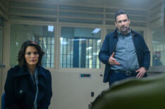 Alana De La Garza as Isobel Castille, Jeremy Sisto as Jubal Valentine in FBI