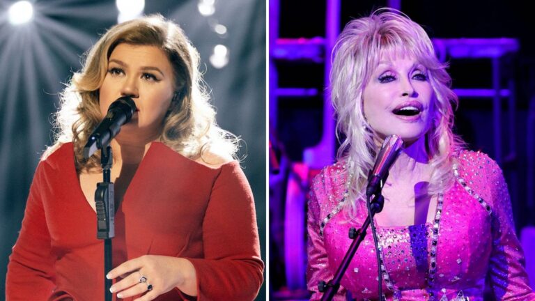 Kelly Clarkson to Honor Dolly Parton With 2022 ACM Awards Tribute ...