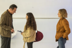 Julian McMahon as Jess, YaYa Gasselin as Tali, Jen Landon as Sarah in FBI Most Wanted - 'Incendiary'