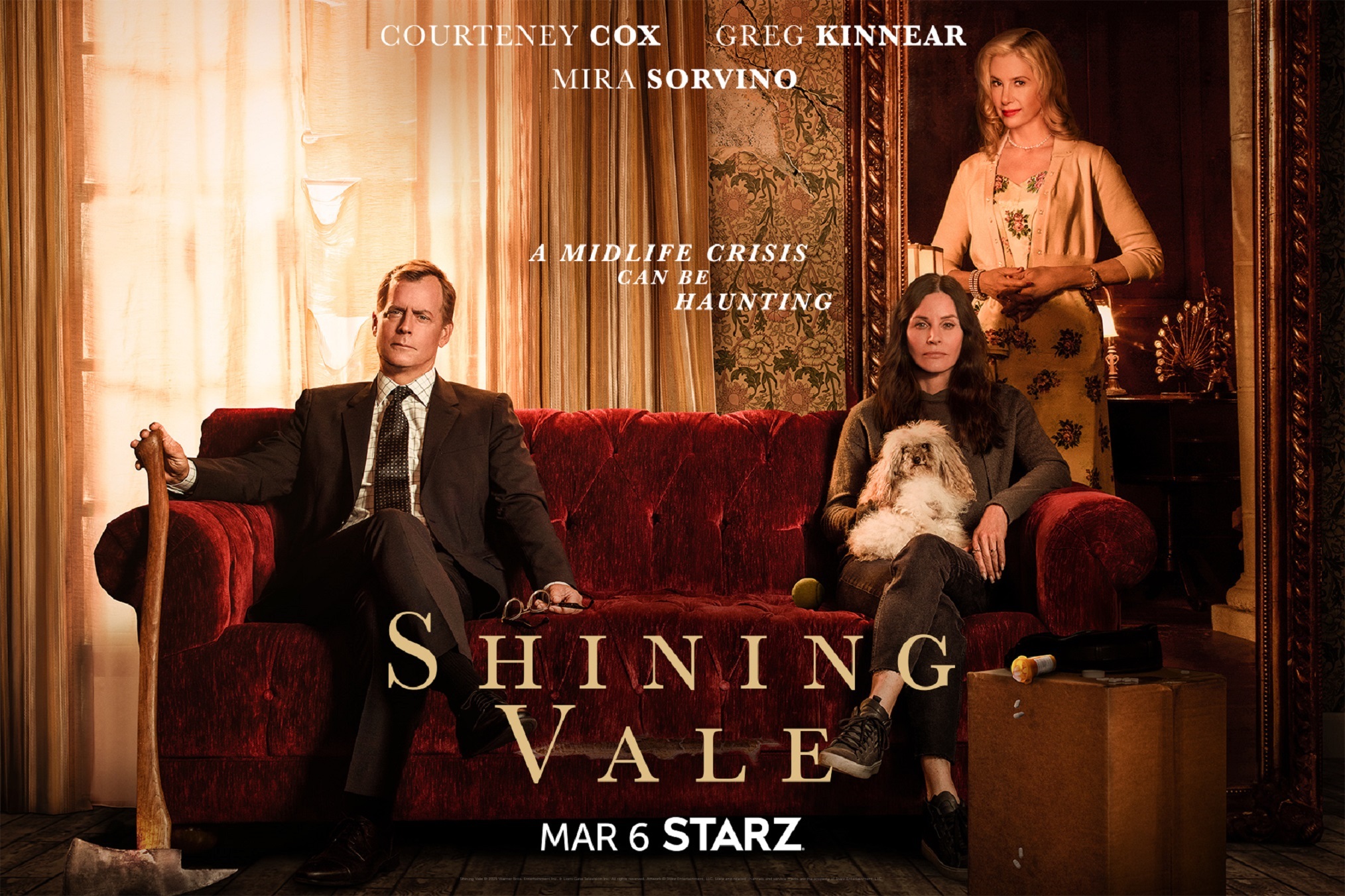 'Shining Vale': Courteney Cox & Greg Kinnear Have a Haunting Good Time ...