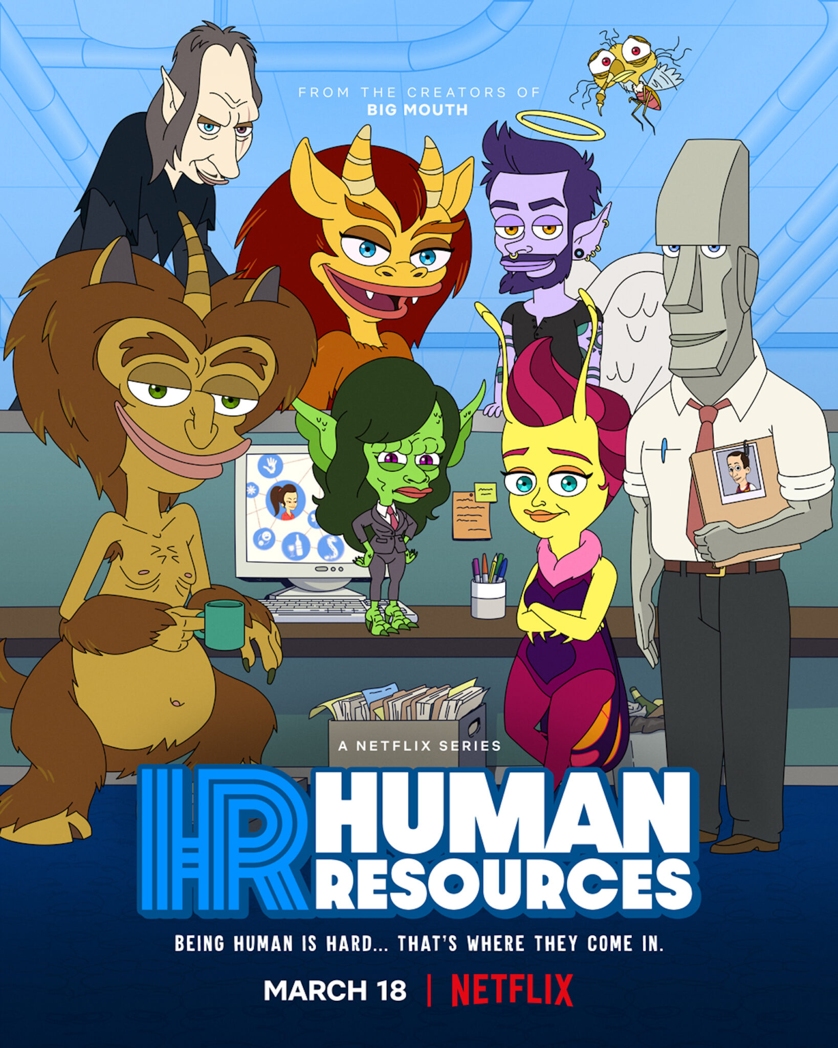 'Human Resources' Trailer Dive Into the Fantastical World of the 'Big