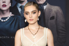 Meg Donnelly attends the 'House Of Gucci' New York Premiere