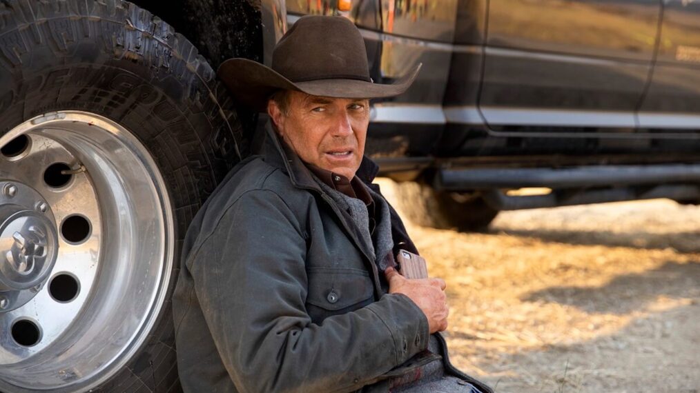 Kevin Costner in Season 4 Episode 1 of Yellowstone