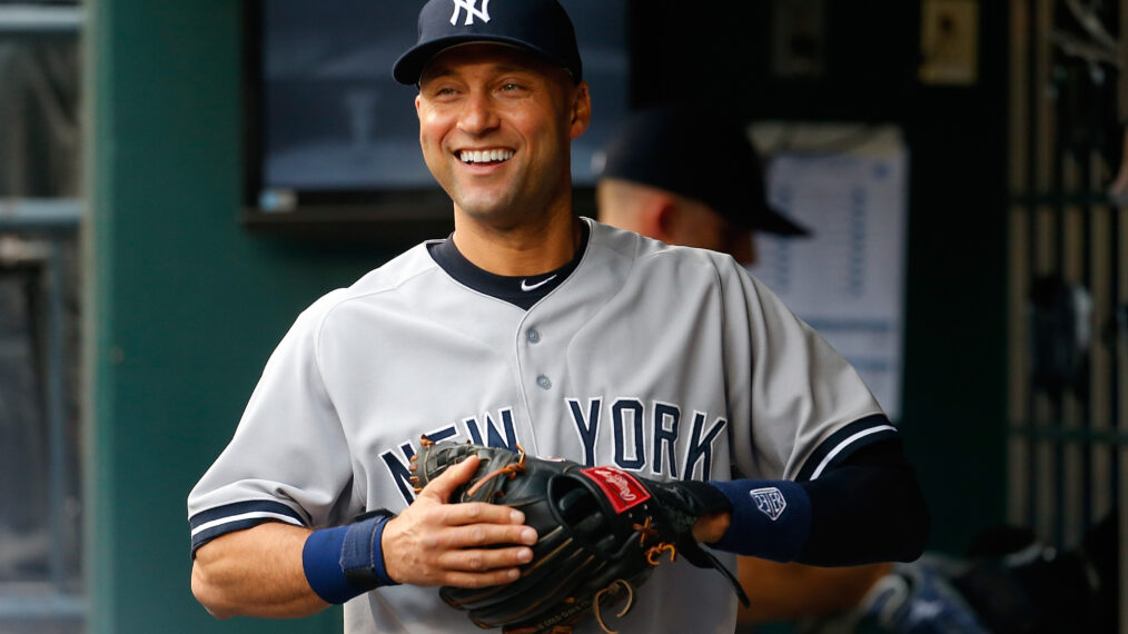 Derek Jeter at Yankees Captain's Camp