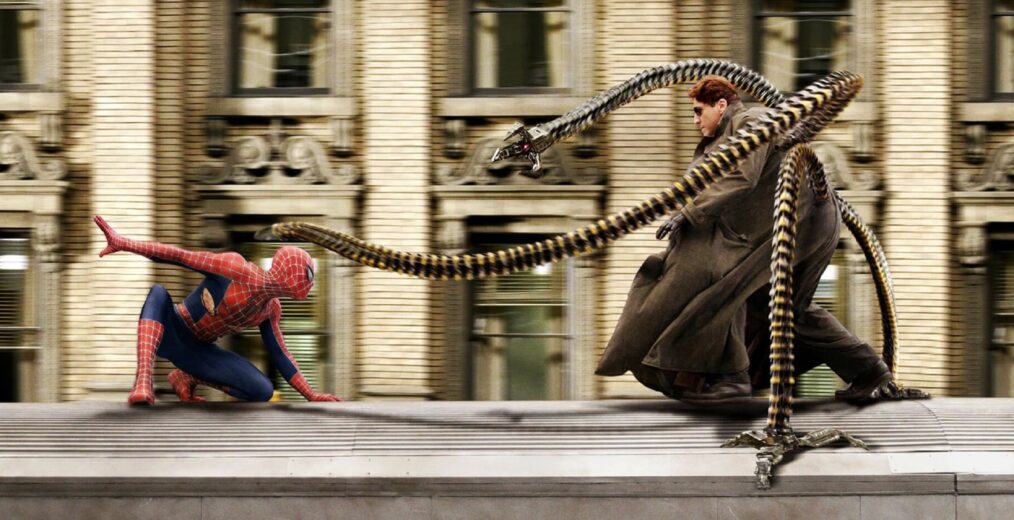 Spiderman 2 Tobey Maguire Alfred Molina
