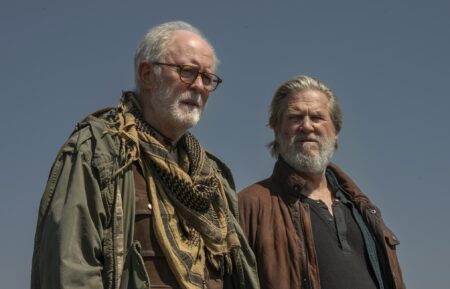 John Lithgow as Harold Harper and Jeff Bridges as Dan Chase in 'The Old Man' Season 2