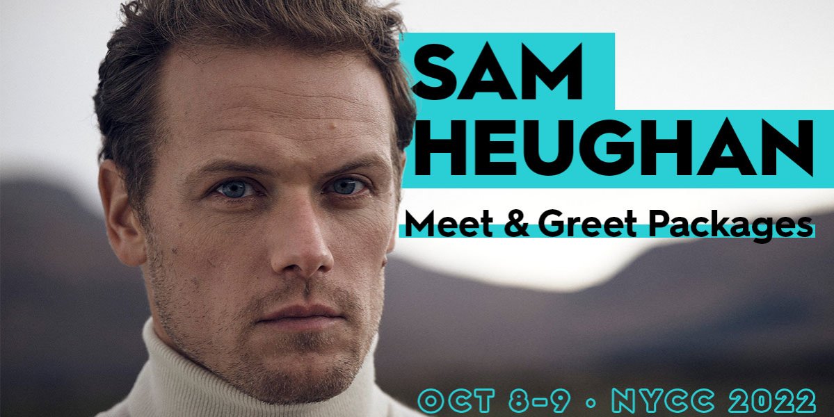 'Outlander' Star Sam Heughan Sets New York Comic Con Appearances