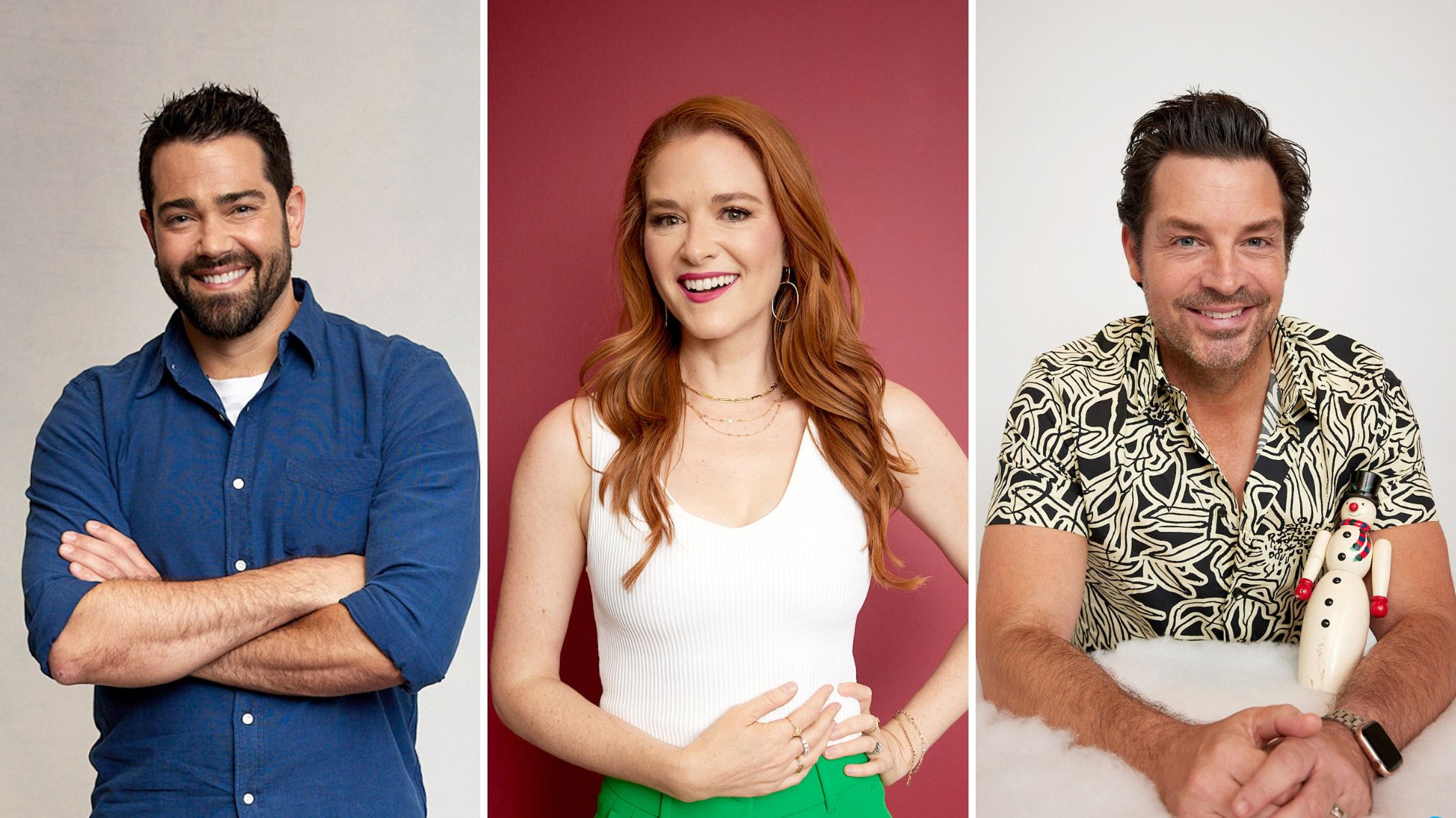 Christmas Con Sarah Drew Jesse Metcalfe Brennan Elliott And More