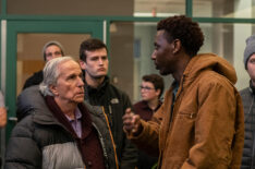 Henry Winkler and Jerrod Carmichael in On the Count of Three