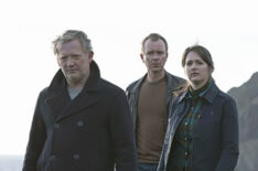 Douglas Henshall, Steven Robertson, and Alison O'Donnell in Shetland - Season 7