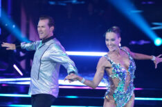 Jason Lewis and Peta Murgatroyd on Dancing With the Stars