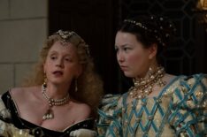 Ludivine Sagnier and Liv Hill in The Serpent Queen