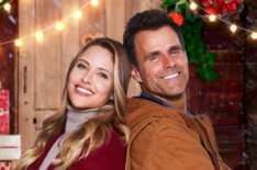 Jill Wagner and Cameron Mathison in 'A Merry Christmas Wish'