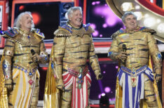 'The Masked Singer' Season 8, Mike Lookinland, Barry Williams, and Christopher Knight