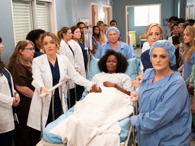 Elisabeth Finch on 'Grey's Anatomy' episode 'Silent All These Years' from Season 15