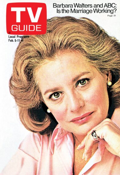 Barbara Walters im TV Guide Magazine