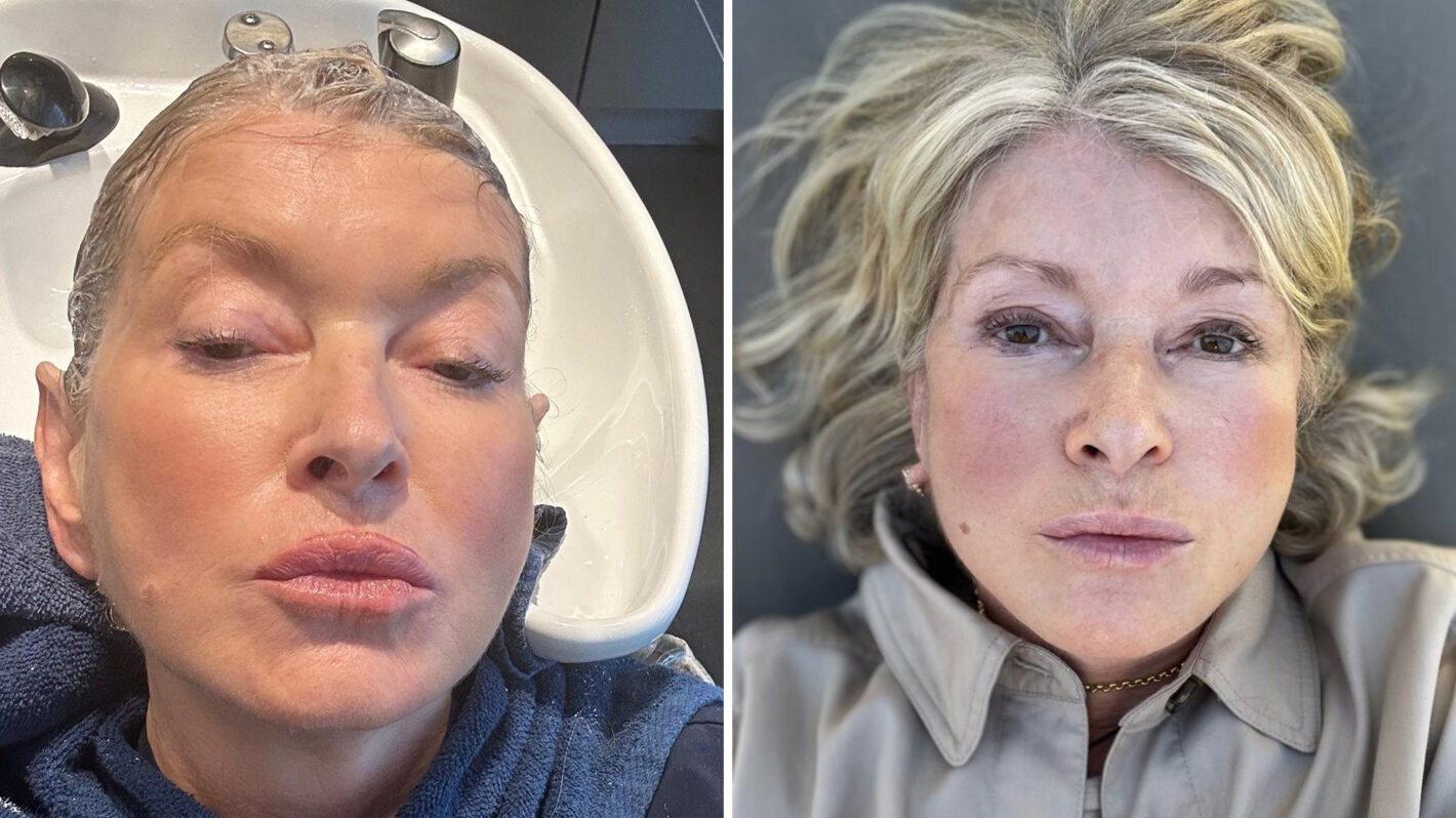 Martha Stewart Shows Off Glowing Skin in Salon Selfies (PHOTOS)